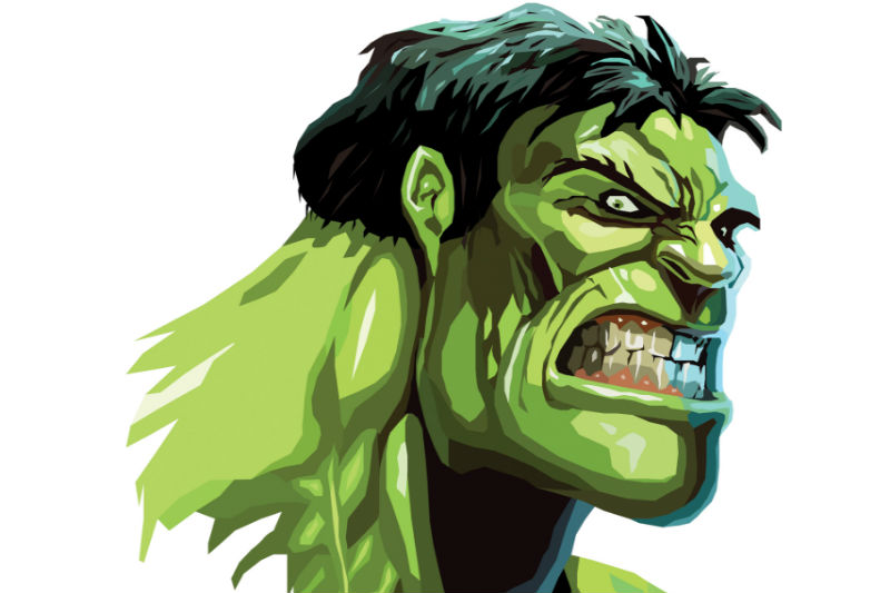 2 - Bruce Banner was abused as a child