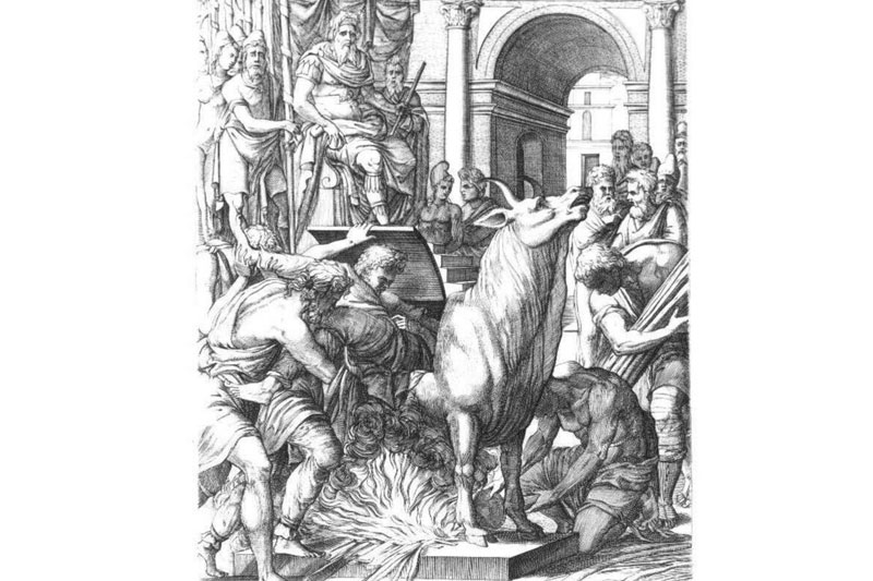 Sicilian Bull ancient Greece torture