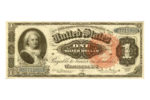 The only woman that has appeared on a U.S. paper currency is Martha Washington.