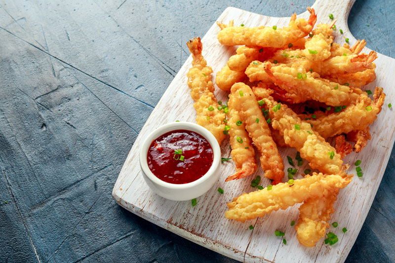 Tempura is another famous dish in Japan.