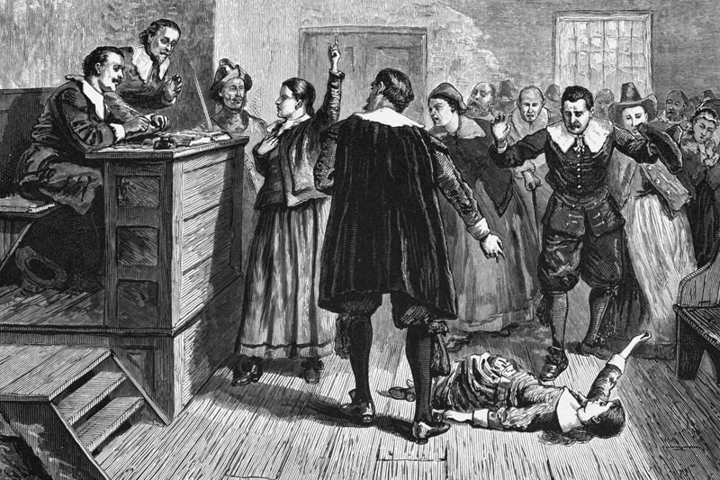 legendary Salem Witch Trials