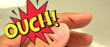 Why is paper cut causing such severe pain?