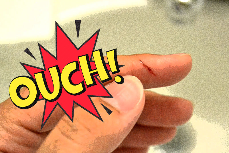 Why is paper cut causing such severe pain?