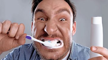 Beware of Brushing Teeth Too Long or Too Vigorously