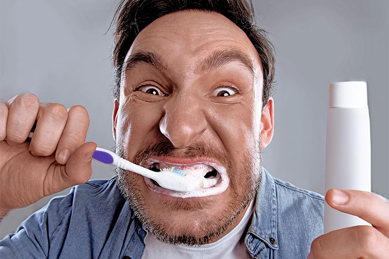 Beware of Brushing Teeth Too Long or Too Vigorously