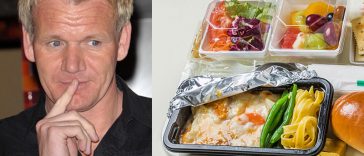 Gordon Ramsay won’t eat airplane food