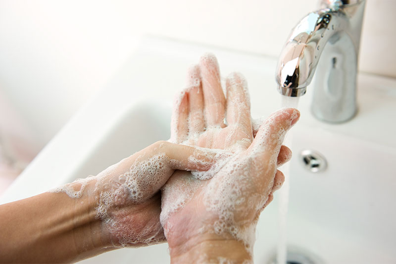 You Don't Wash Your Hands Once You Come Home