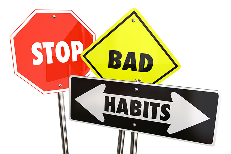 stop bad habits