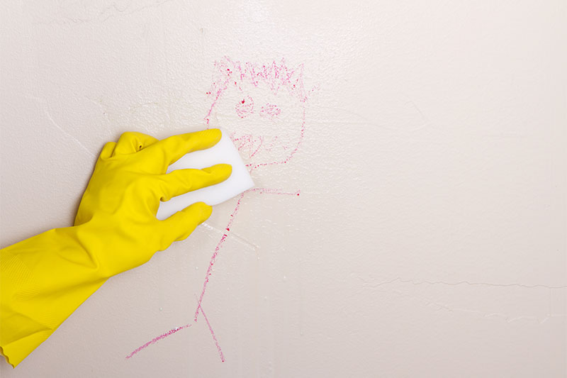 Crayons On Walls