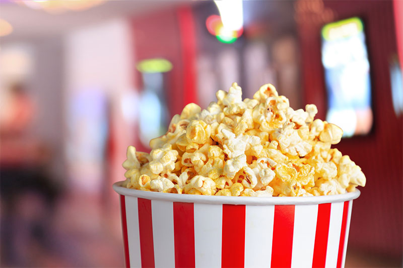 Popcorn in movie theaters