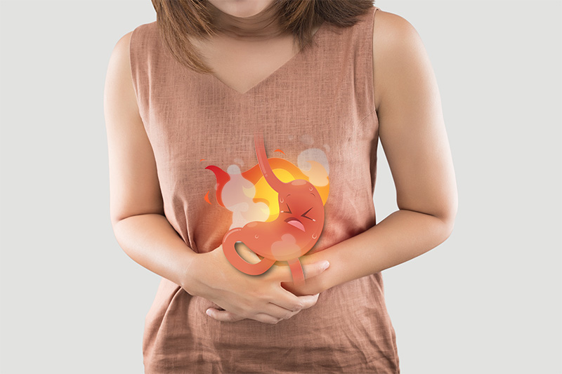 Stomach can Cause Heartburn