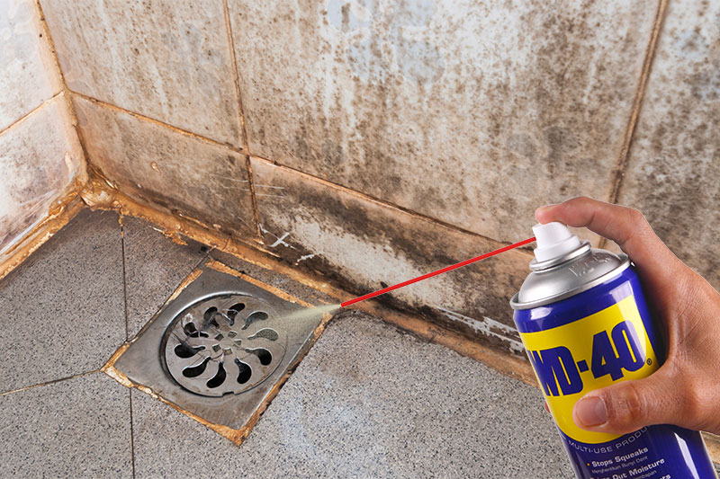 Cleaner For Your Bathroom Tiles wd-40