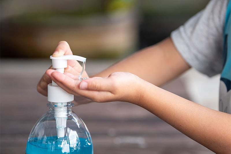 hand sanitizer Accessible To Children