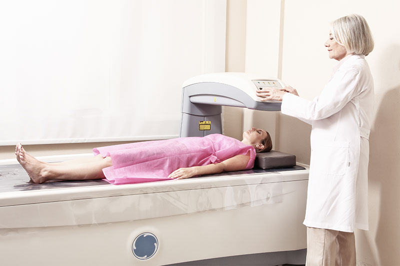 Bone density test