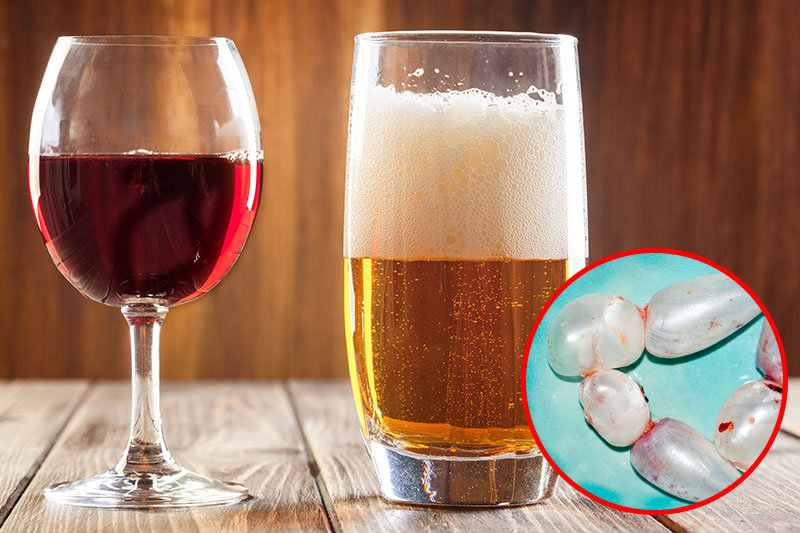 Beer And Wine Have Traces Of Fish Bladder