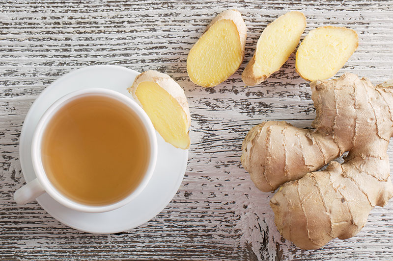A Cup Of Ginger Tea