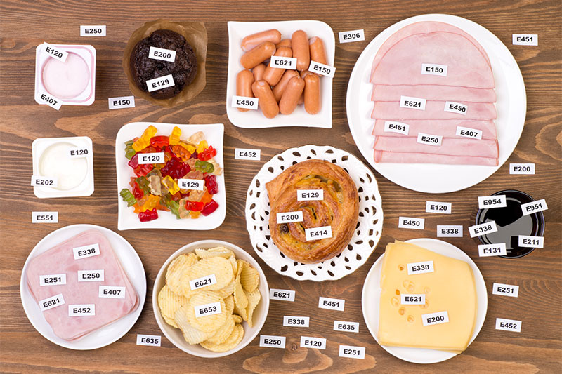 The various functions of food additives