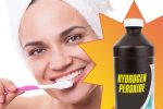 hydrogen peroxide to bleach your teeth