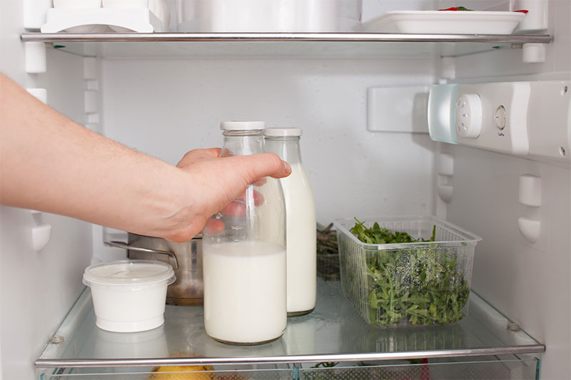 Milk, why does it spoil so fast? milk stored in fridge