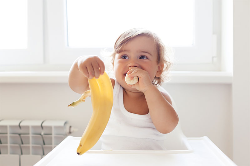 Bananas May Not be Safe for Babies