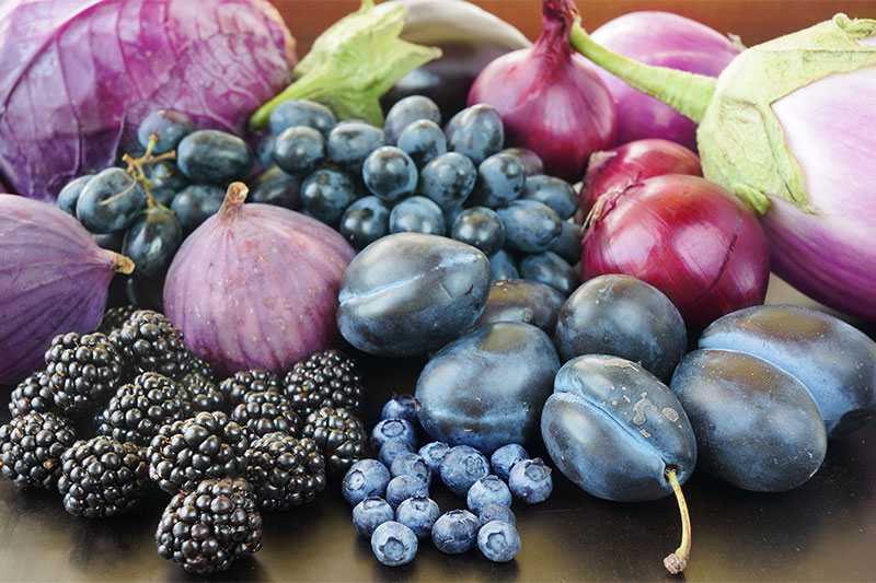 Eat Natural Purple Food