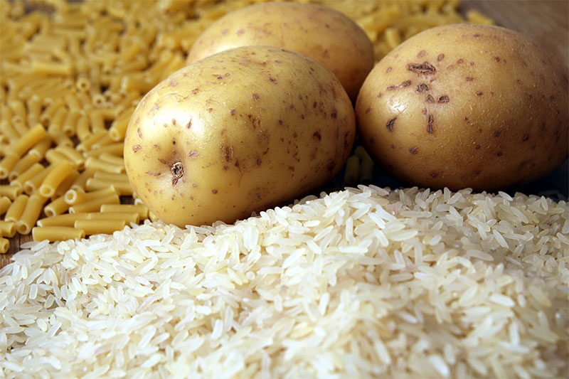 Simple Carbs potato rice