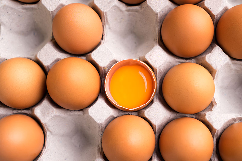 You’re not using fresh eggs