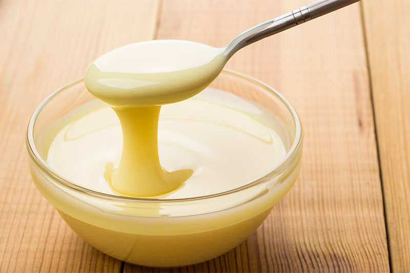 Condensed Milk That Is Sweetened