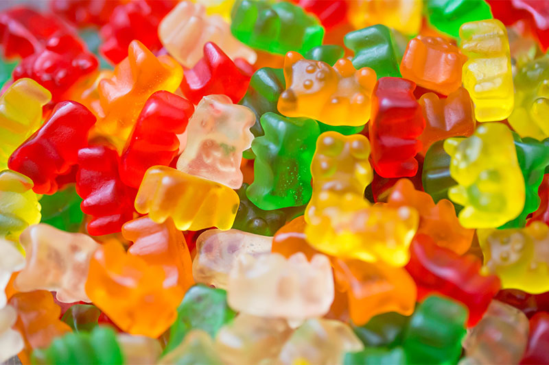 Gelatin gummy bears