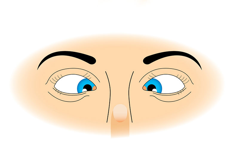 Concentrate on the Point Between Your Eyebrows