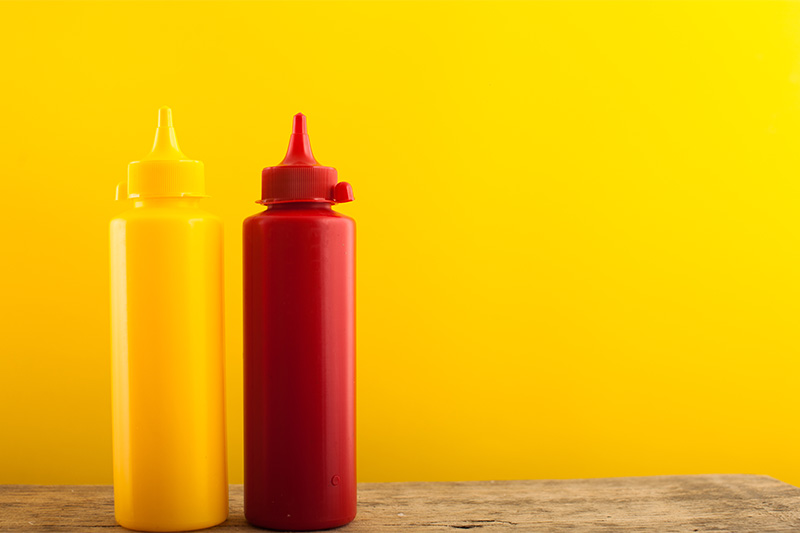 Mustard and Ketchup
