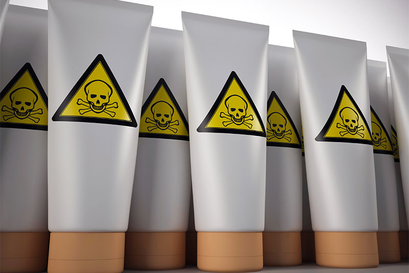 Toxic cosmetics